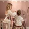 Houten kappersset - Roze